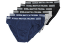 Slip da Uomo Intimi in Cotone - Alta Qualità e Stile Fashion
Scopri i nostri slip da uomo intimi in cotone, un mix perfetto di alta qualità e design fashion. Questi slip parigamba in cotone elasticizzato sono progettati per offrire una vestibilità aderente e un comfort senza pari, rendendoli ideali per ogni occasione, dalle festività di Natale al Capodanno.
Caratterizzati da cuciture piatte a vista in bianco e un elastico logato con vita regolare, questi slip uomo in cotone elasticizzato offrono un look .