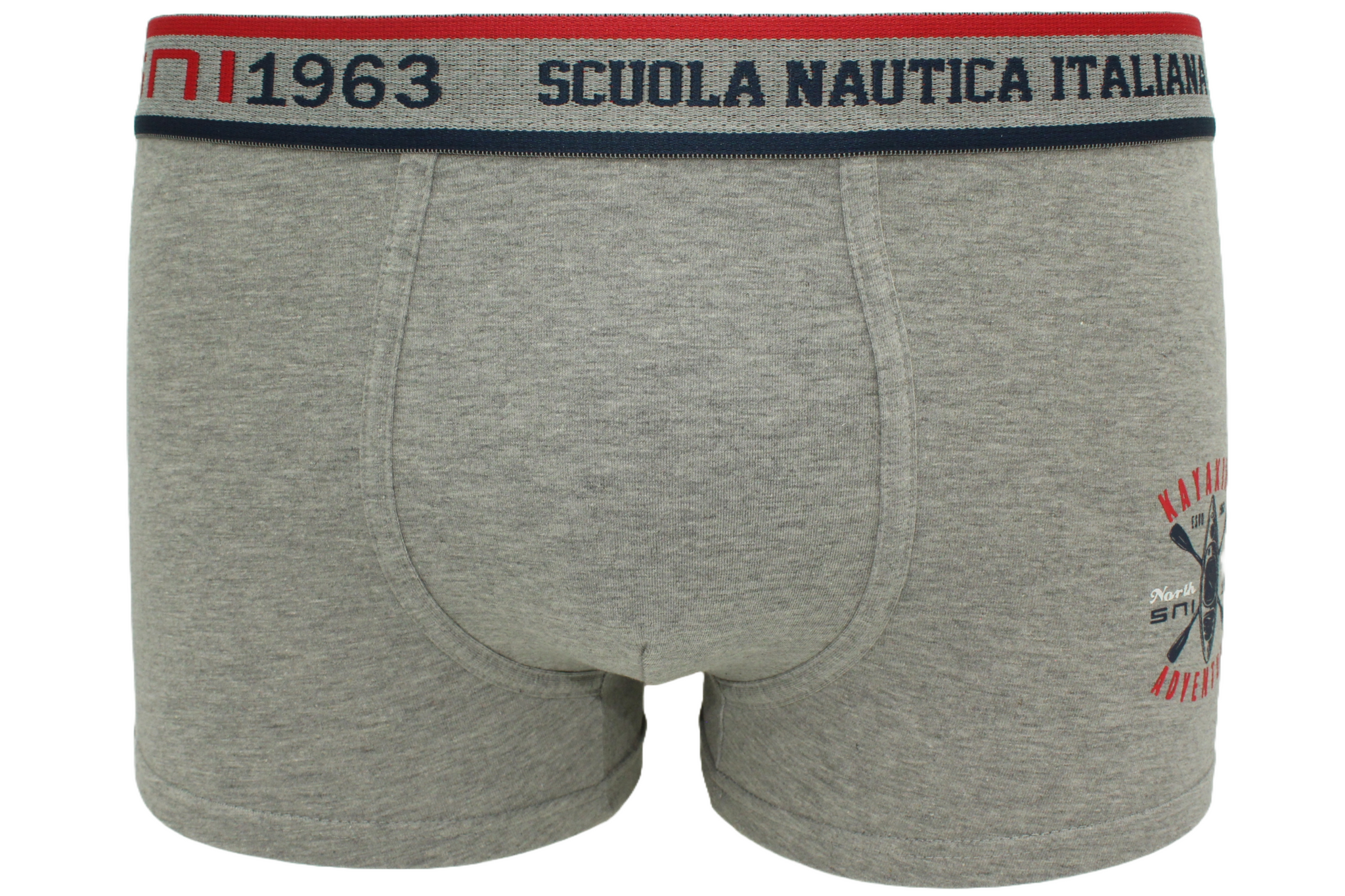 Stile Nautico e Comfort Assoluto Scopri i boxer da uomo perfetti per l'estate! La collezione esclusiva Scuola Nautica Italiana offre 6 boxer uomo in 100% cotone puro, ideali per chi cerca comfort e stile. Con i tre colori iconici – nero, grigio e blu – questi Boxer uomo fantasia in pure cotone uniscono design ricercato e funzionalità sportiva. Caratteristiche premium:⛵ Logo esclusivo in vita: Elasticizzato con il marchio "Scuola Nautica Italiana"e un’elegante barca a vela cartoon🎨 Design estivo: Motivi mar