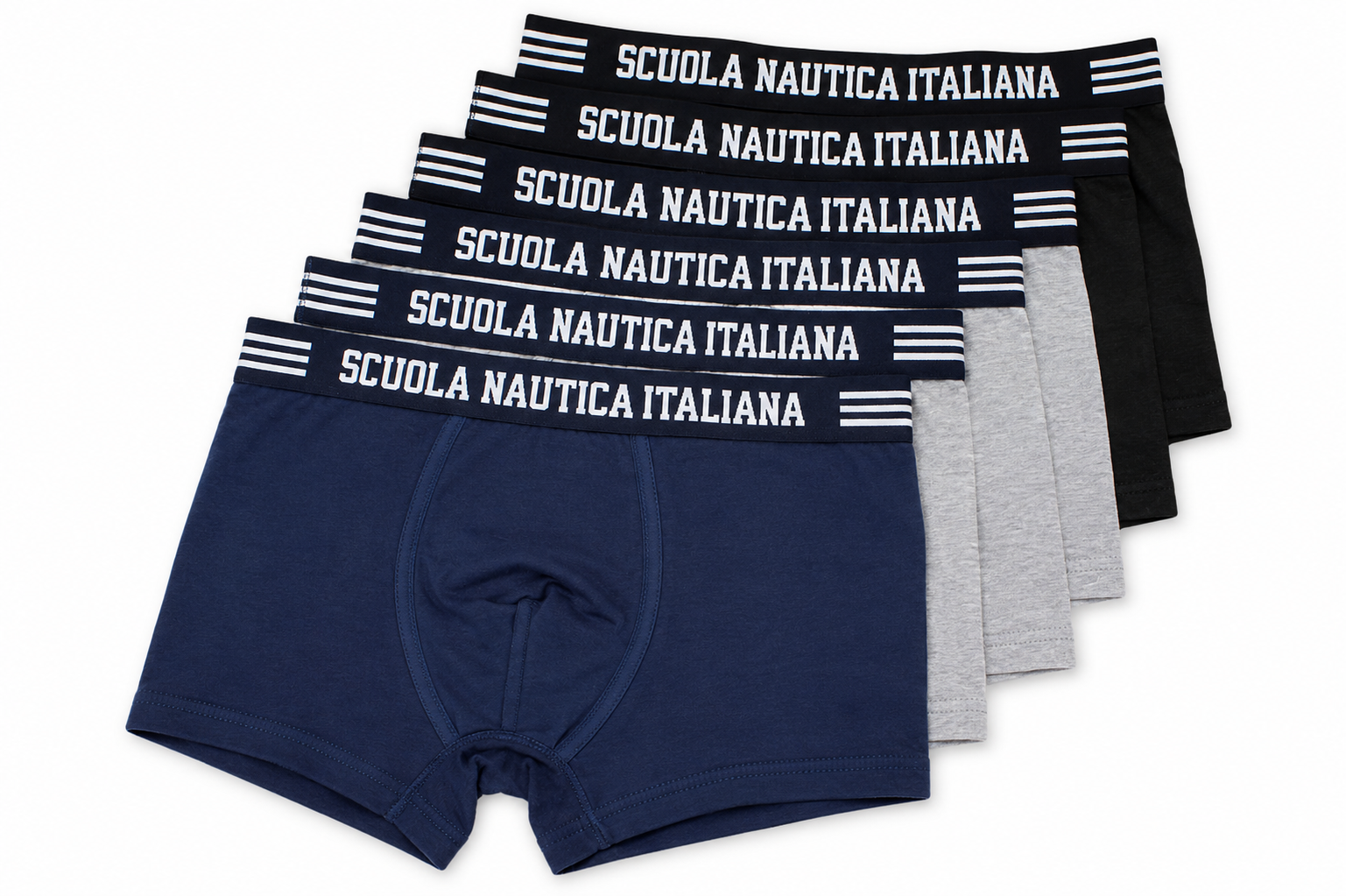 Boxer Uomo Scuola Nautica Italiana SNI868 - 6pezzi