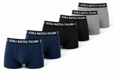Boxer Uomo Scuola Nautica Italiana SNI868 - 6pezzi