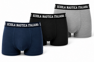 Boxer uomo Scuola Nautica Italiana SNI868 - 3pezzi