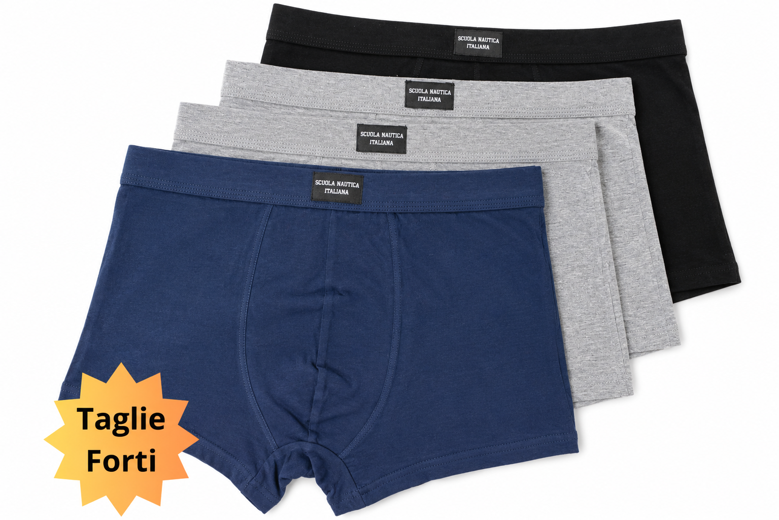 Boxer Uomo Oversize Scuola Nautica Italiana SNI866MAX - 6pezzi