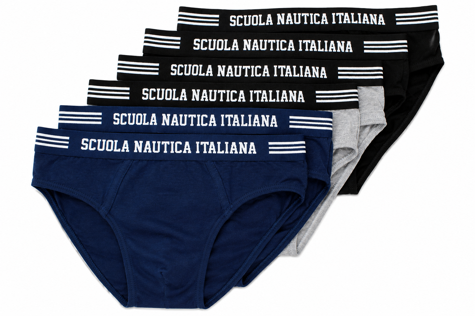 Slip Uomo Scuola Nautica Italiana SNI869 - 6pezzi