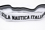 Slip Uomo Bianco Scuola Nautica Italiana SNI869 - 3pezzi