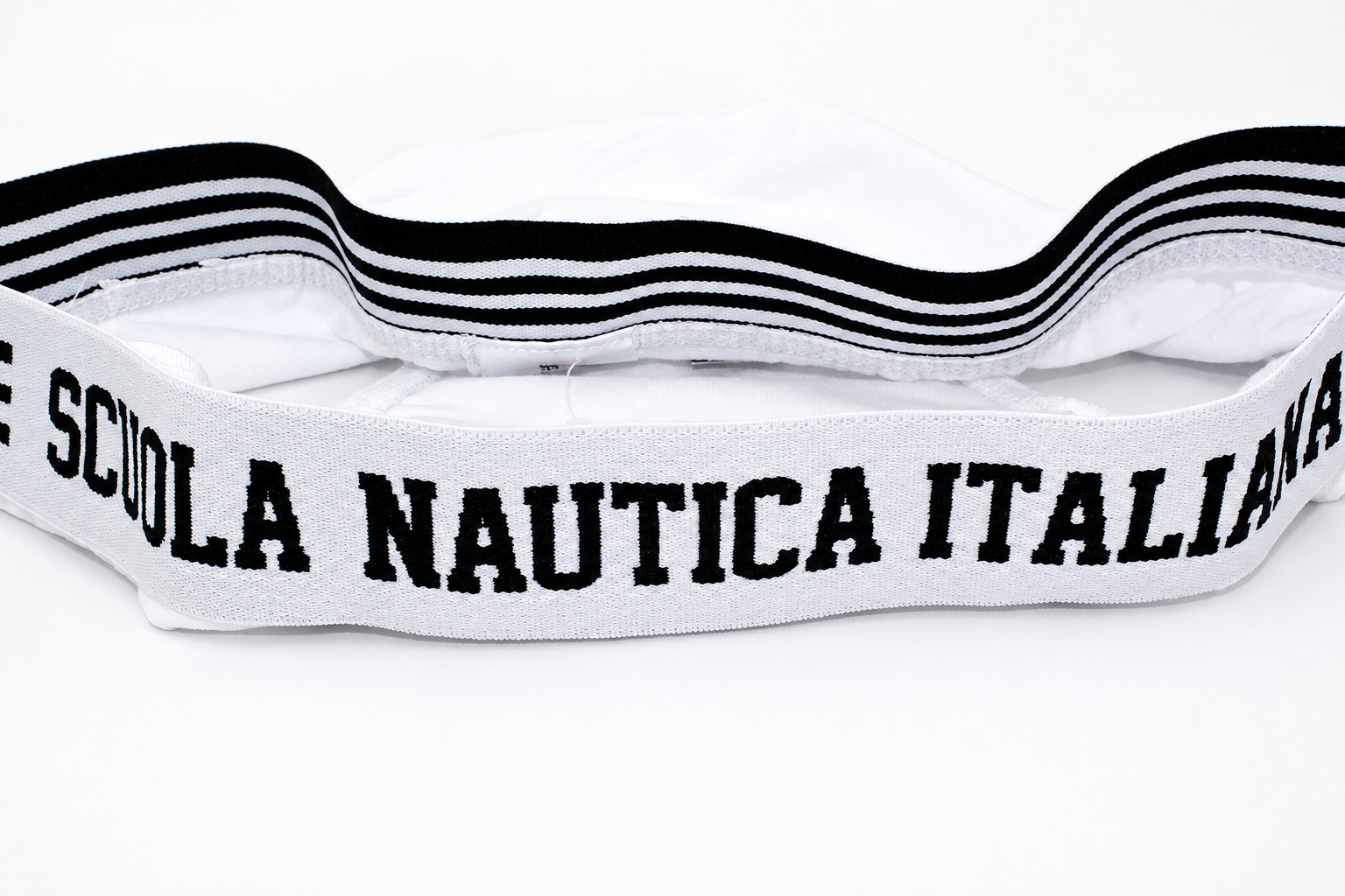 Slip Uomo Bianco Scuola Nautica Italiana SNI869 - 3pezzi