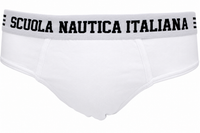 Slip Uomo Bianco Scuola Nautica Italiana SNI869 - 3pezzi
