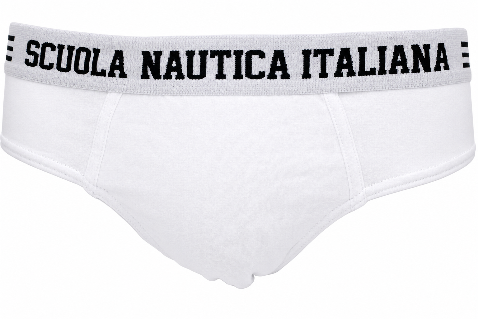 Slip Uomo Bianco Scuola Nautica Italiana SNI869 - 3pezzi