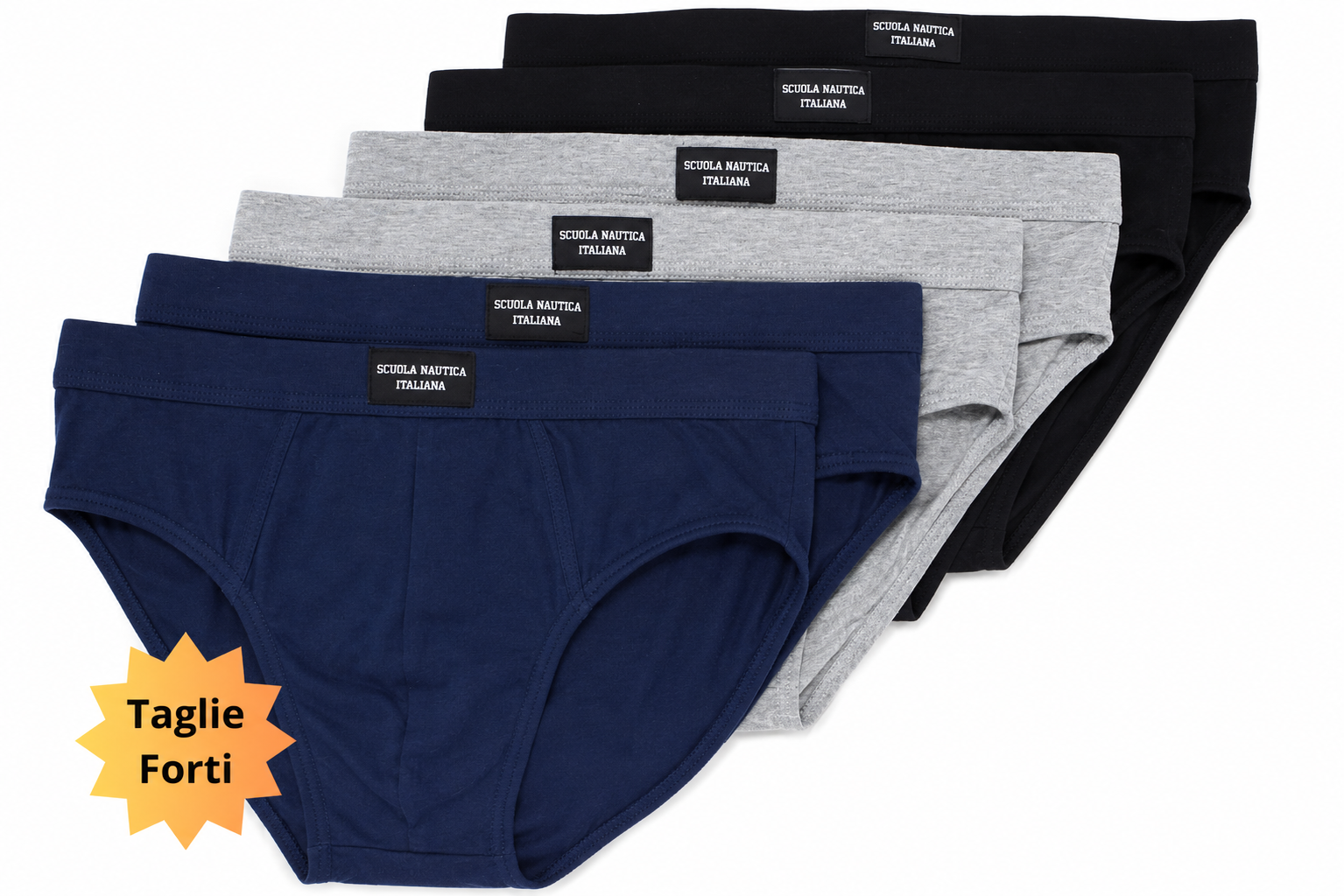Slip Uomo Oversize Scuola Nautica Italiana SNI867MAX - 6pezzi