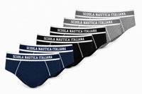 Slip Uomo Scuola Nautica Italiana SNI871 - 6pezzi