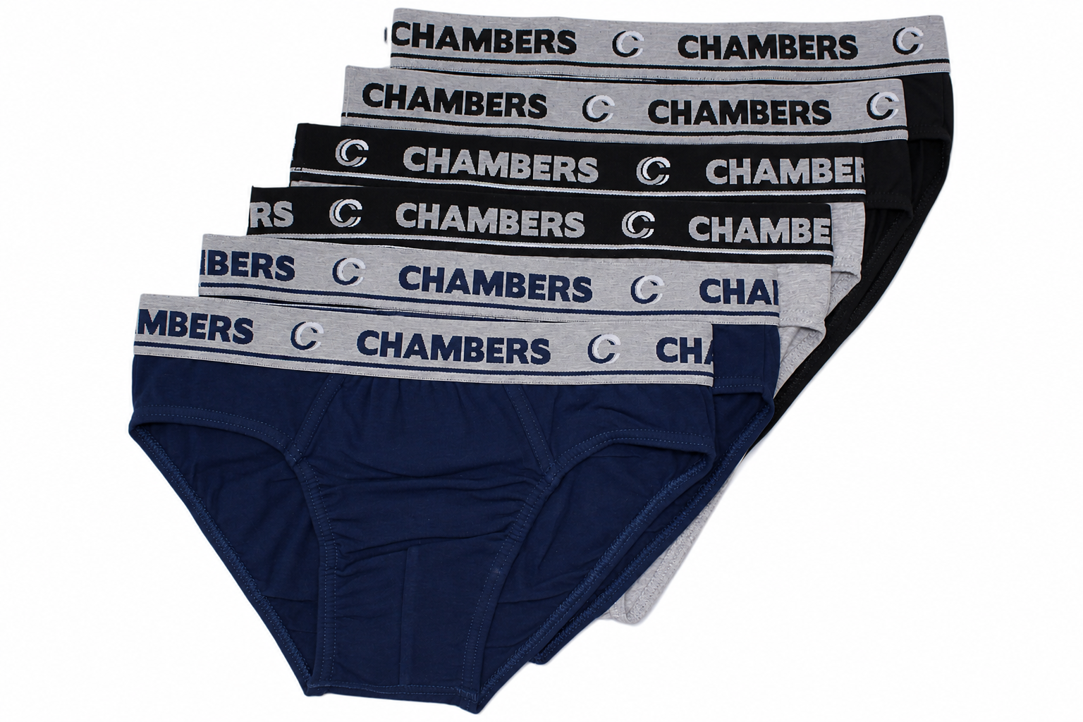 Slip Uomo Chambers  elasticizzato CH221 - 6pezzi