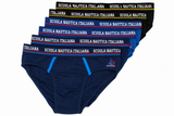 Slip Uomo Moda Scuola Nautica Italiana SNI2311 - 6pezzi