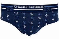 Slip Uomo Moda Scuola Nautica Italiana SNI2201 - 6pezzi