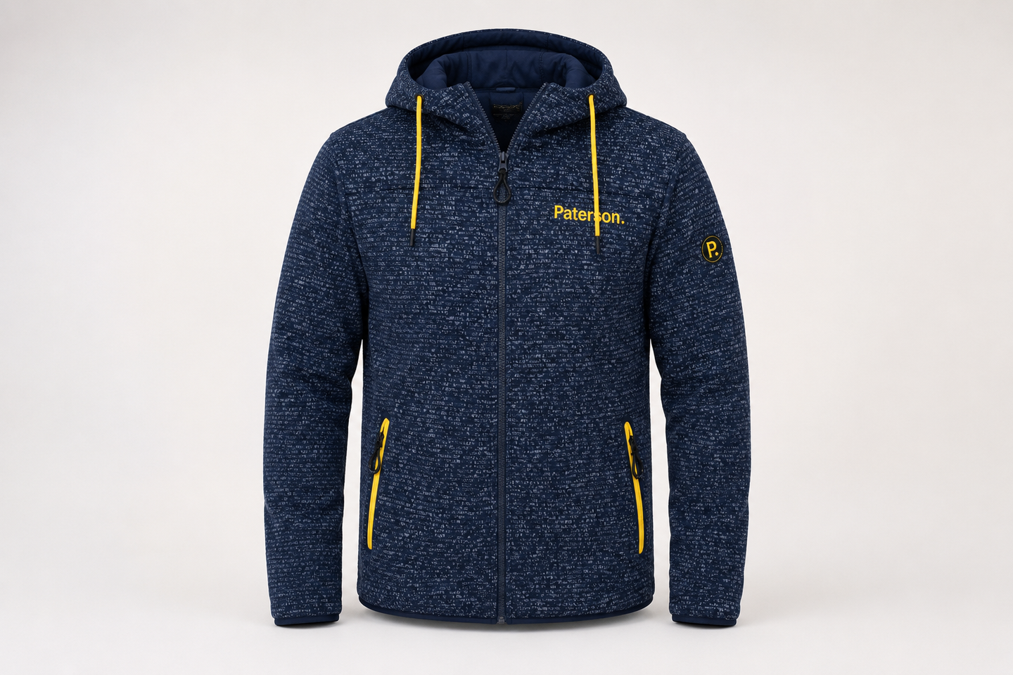 Felpa con cappuccio e zip da uomo - PATM17