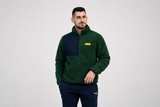 Felpa con zip da uomo in tessuto Teddy - PATM15
