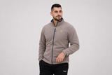 Maglia con zip da uomo in tessuto pile - PATM12