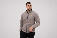 Maglia con zip da uomo in tessuto pile - PATM12