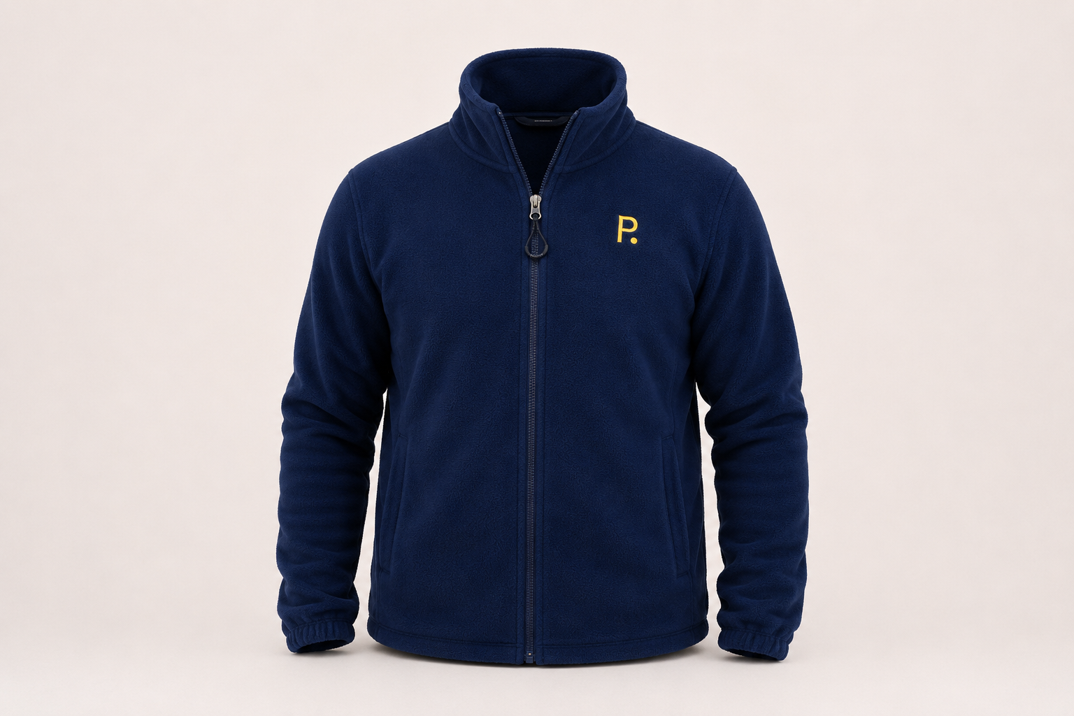 Maglia con zip da uomo in tessuto pile - PATM12
