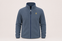 Maglia con zip da uomo in tessuto pile - PATM12