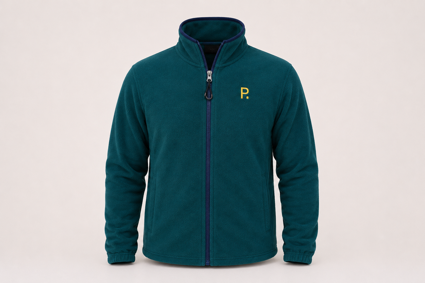 Maglia con zip da uomo in tessuto pile - PATM12