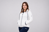 Felpa con zip e cappuccio da donna in tessuto Sherpa - PATW36