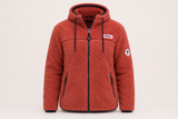 Felpa con zip e cappuccio da donna in tessuto Sherpa - PATW36