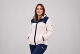 Maglia con cappuccio e zip da donna in tessuto pile - PATW33