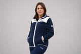 Maglia con cappuccio e zip da donna in tessuto pile - PATW33
