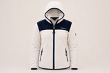 Maglia con cappuccio e zip da donna in tessuto pile - PATW33