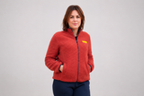 Felpa con zip da donna in tessuto Teddy - PATW10
