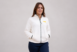 Felpa con zip da donna in tessuto Teddy - PATW10