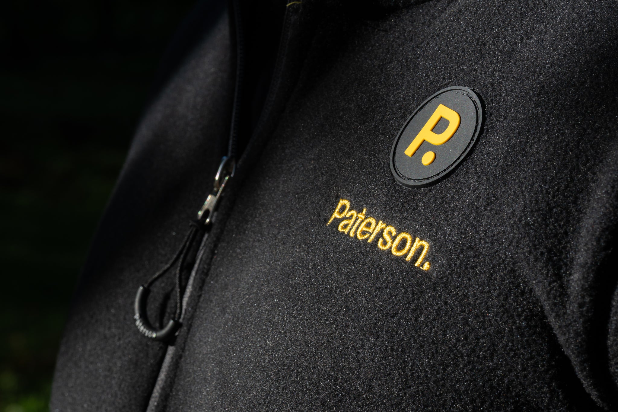 Maglia con zip da uomo in tessuto pile - PATM11