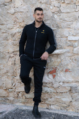 Maglia con zip da uomo in tessuto pile - PATM11