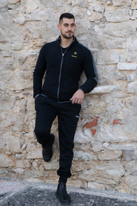 Maglia con zip da uomo in tessuto pile - PATM11