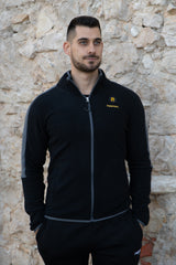 Maglia con zip da uomo in tessuto pile - PATM11