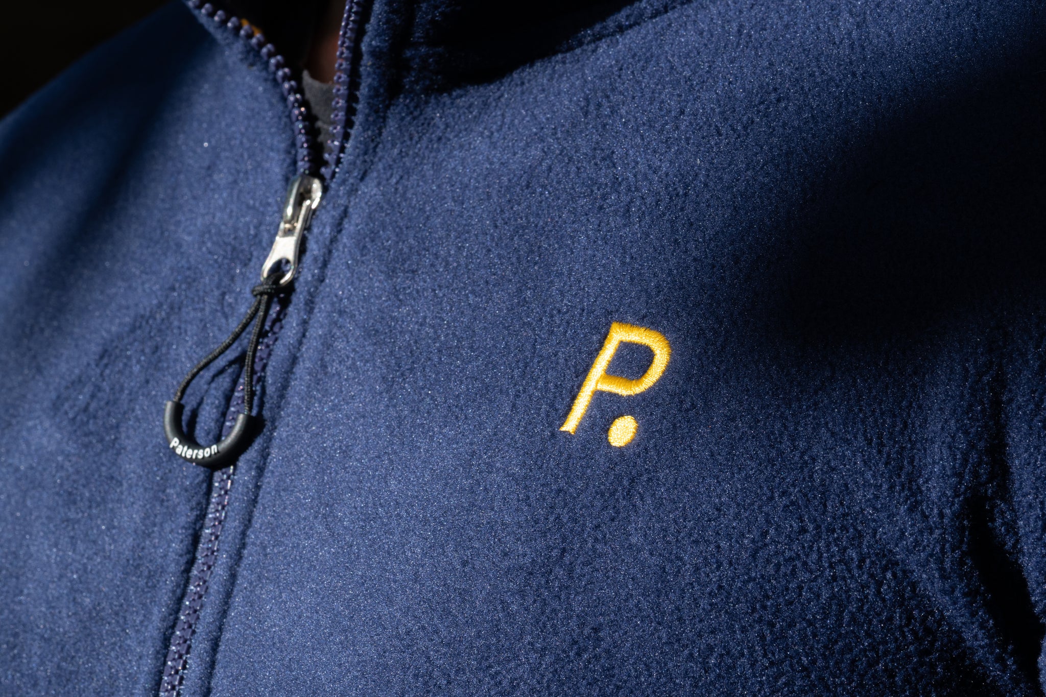 Maglia con zip da uomo in tessuto pile - PATM12