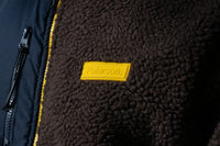 Felpa con zip da uomo in tessuto Teddy - PATM15