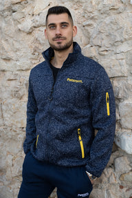 Felpa con zip da uomo - PATM16