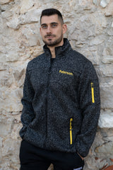 Felpa con zip da uomo - PATM16