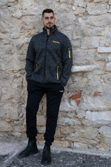 Felpa con zip da uomo - PATM16