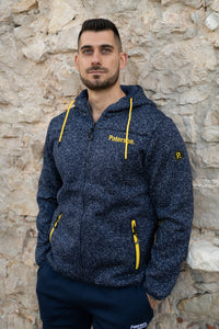 Felpa con cappuccio e zip da uomo - PATM17