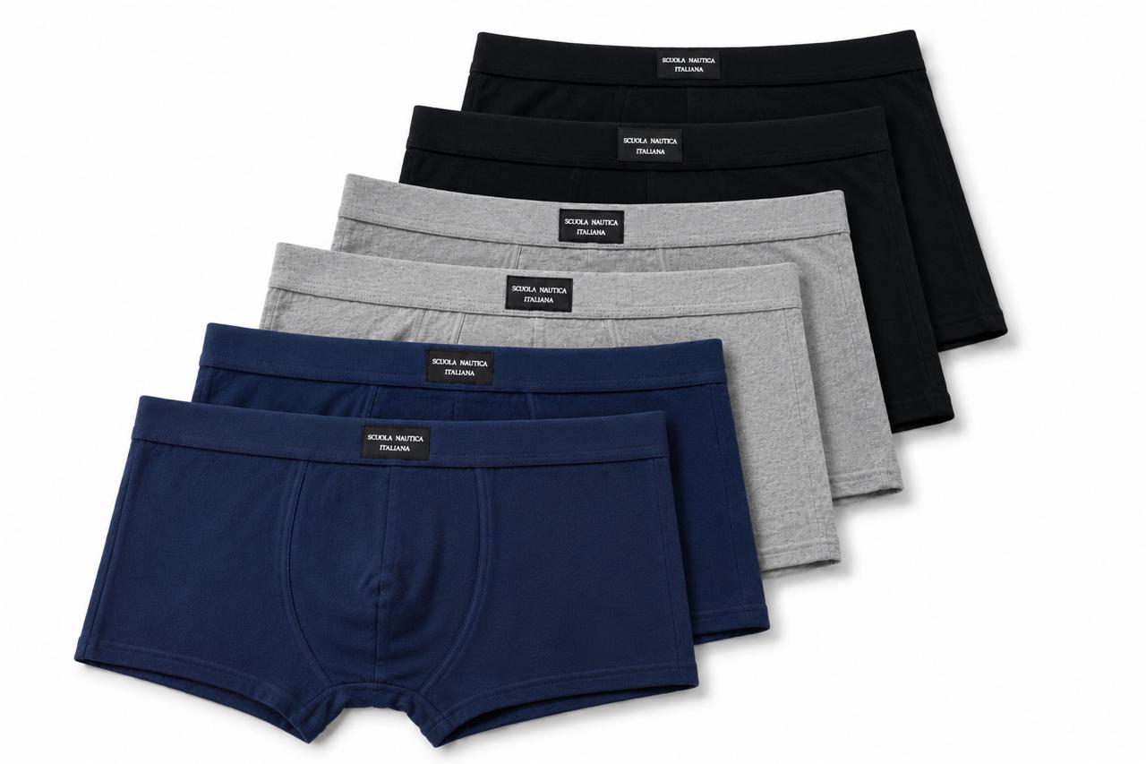 Boxer Uomo Scuola Nautica Italiana SNI866 - 6pezzi