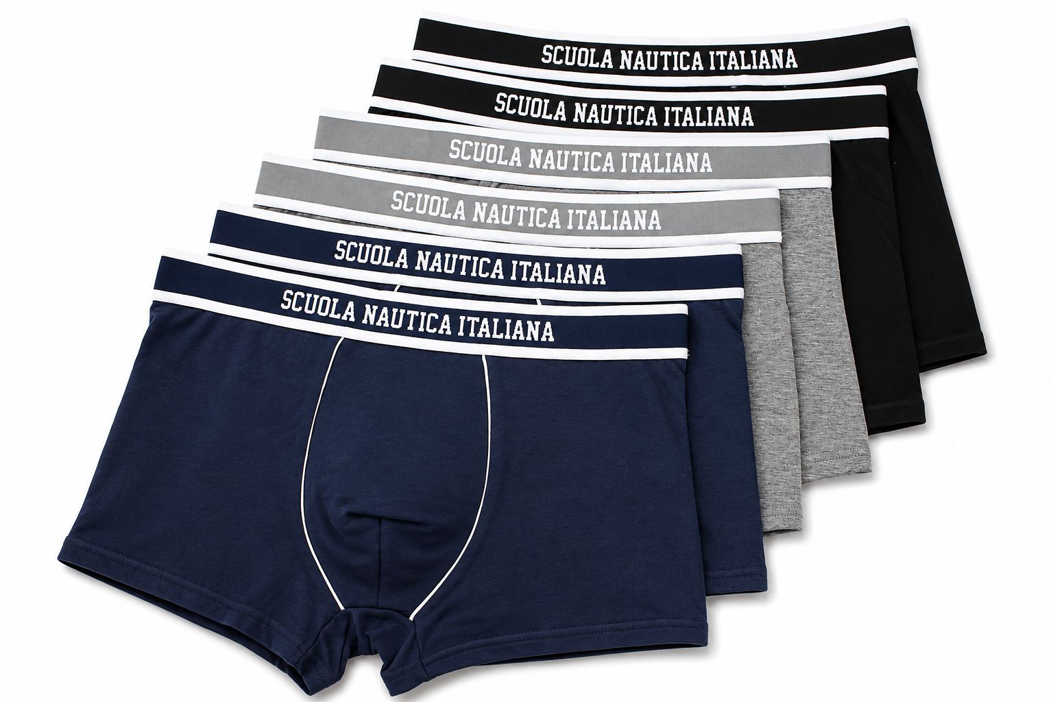 Boxer Uomo Scuola Nautica Italiana SNI870 - 6pezzi