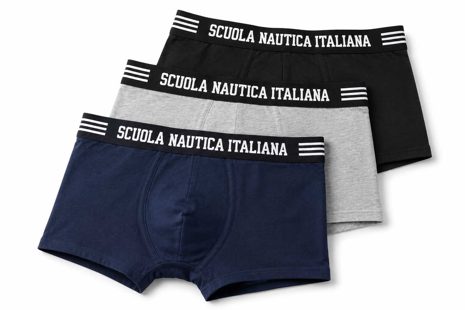 Boxer uomo Scuola Nautica Italiana SNI868 - 3pezzi