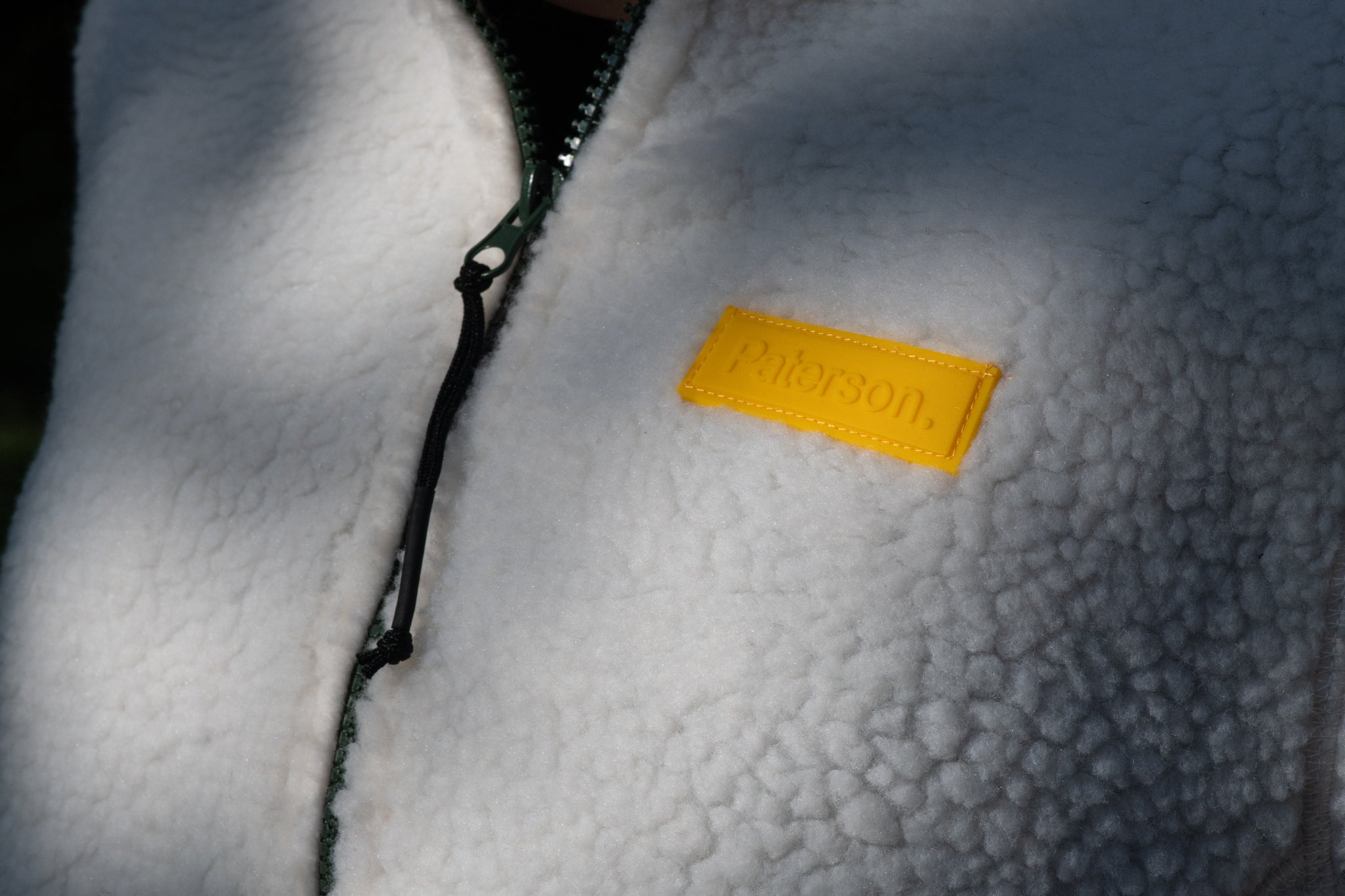 Felpa con zip da donna in tessuto Teddy - PATW10