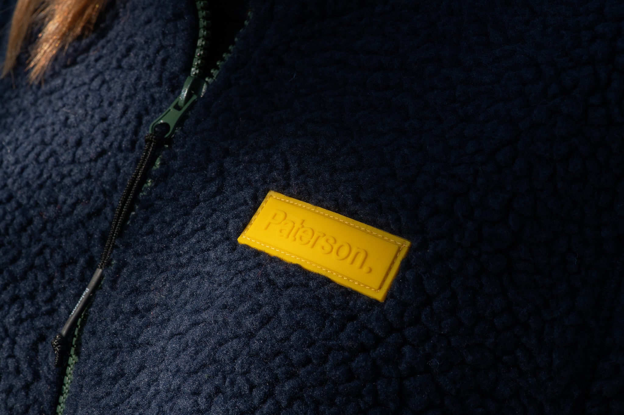 Felpa con zip e cappuccio da donna in tessuto Teddy - PATW11