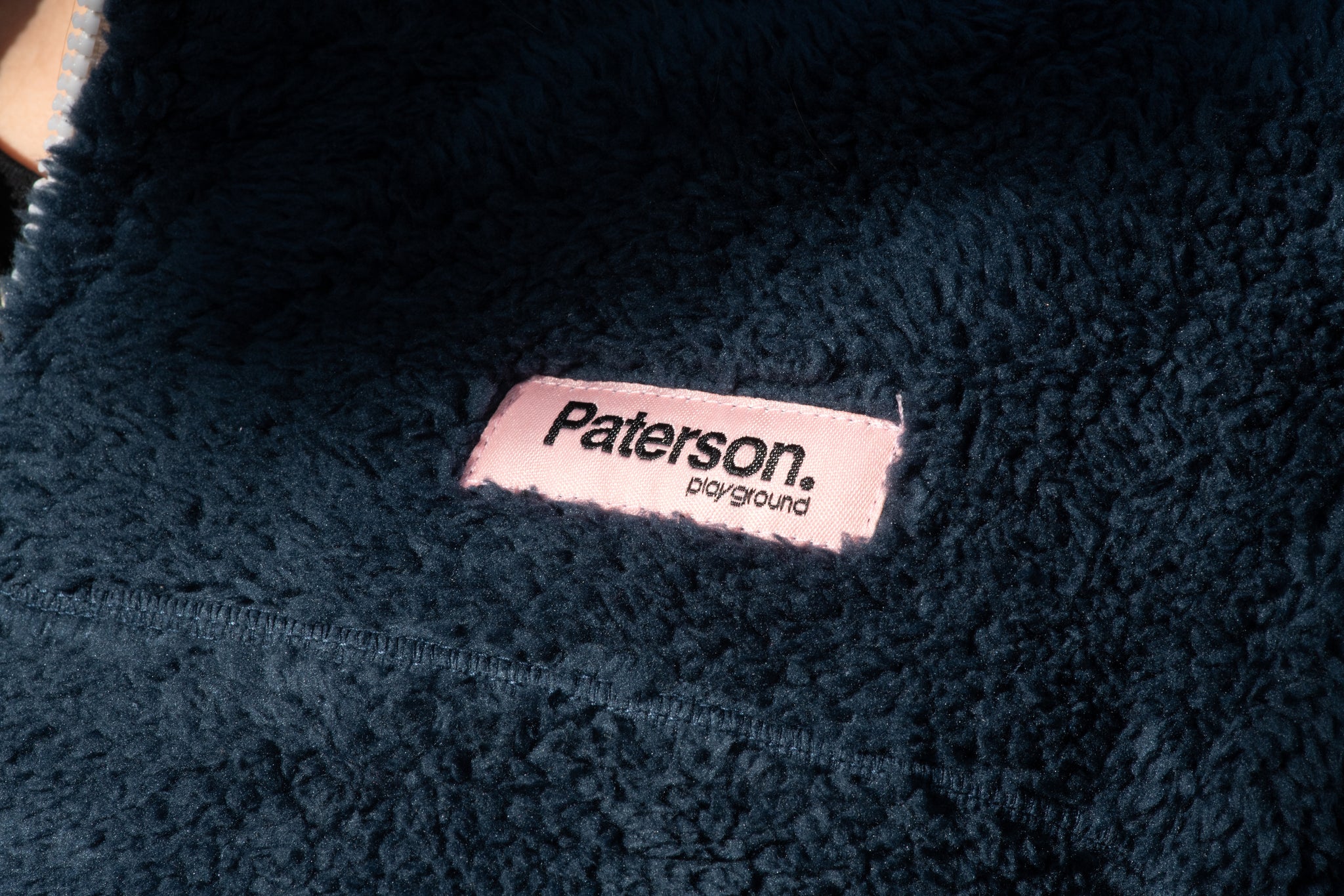 Felpa con zip e cappuccio da donna in tessuto Sherpa - PATW36